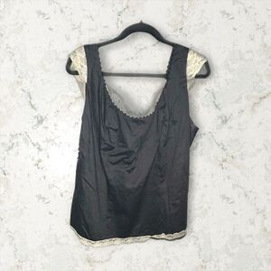 Vintage Torrid Coquette Lace Lined Tank